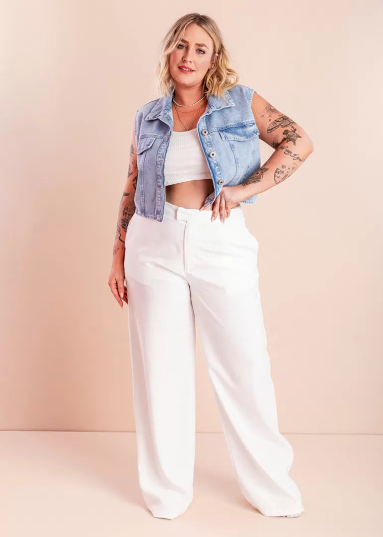 Calça Pantalona Alfaiataria [KIT PROMOÇÃO VERÃO 🔥]